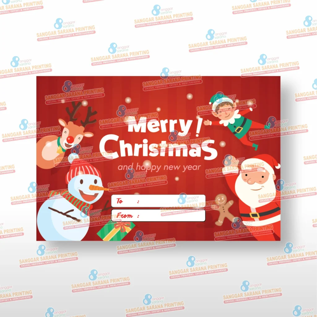 Ide Desain Kartu Ucapan Selamat Natal yang Kreatif dan Berkesan THANKS CARD NATAL RED B min