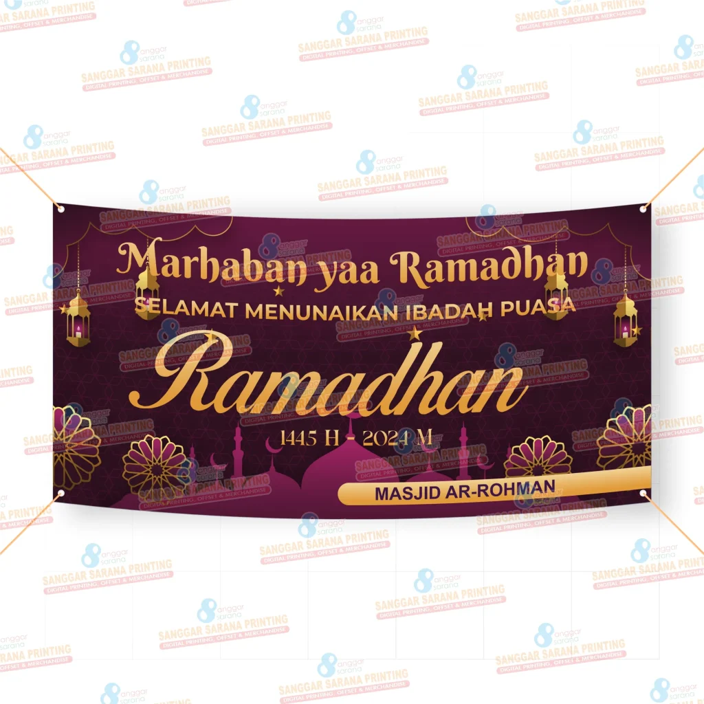 Ide Desain Spanduk Ramadhan Paling Menarik spanduk ramadhan