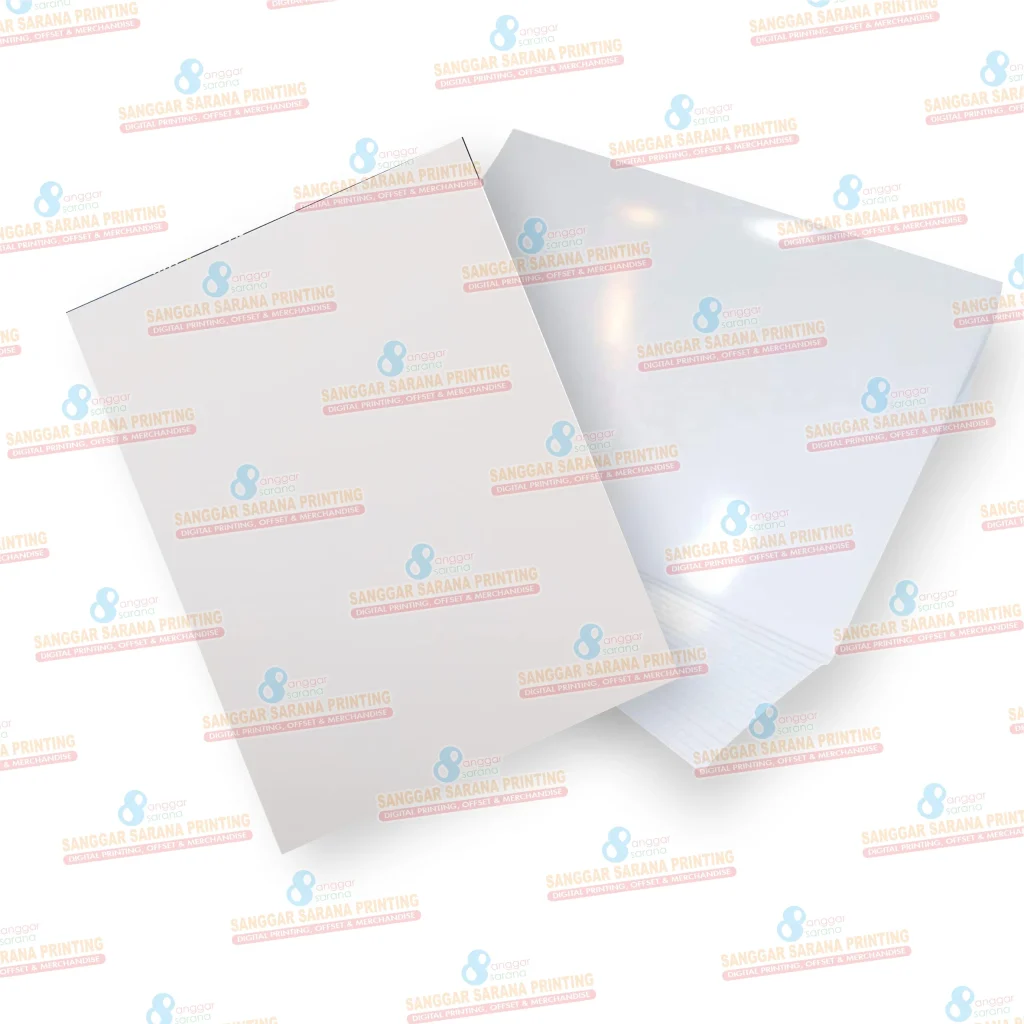 kertas glossy