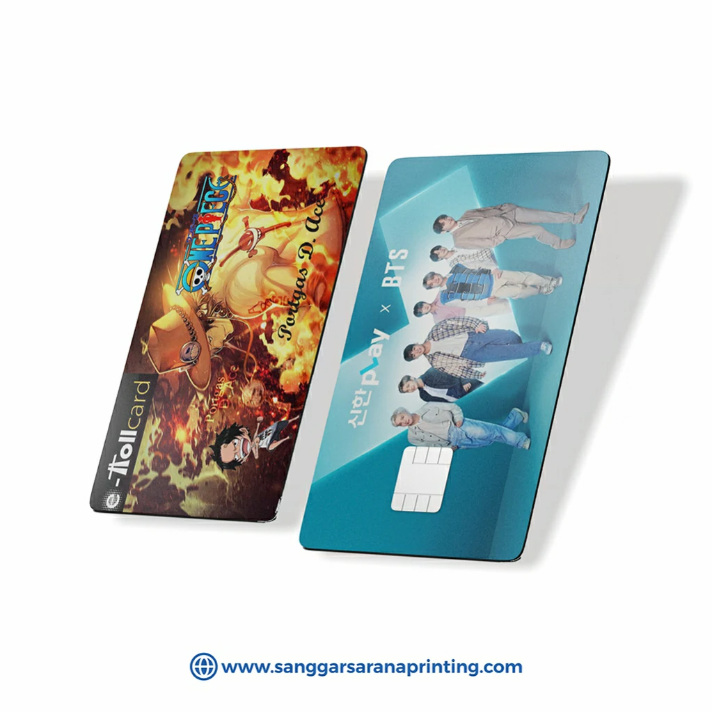 cetak e-money di sanggar sarana printing