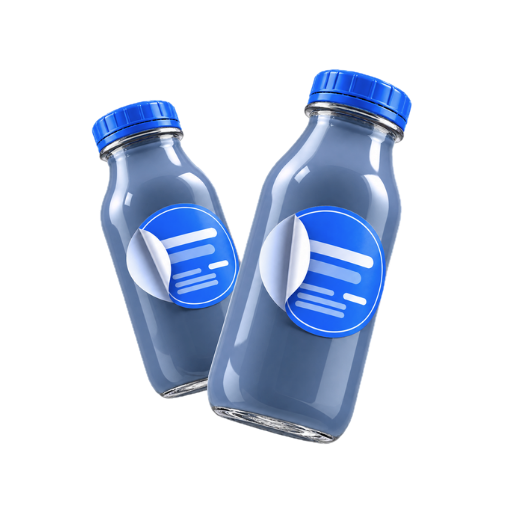 Stiker Label Background Removed